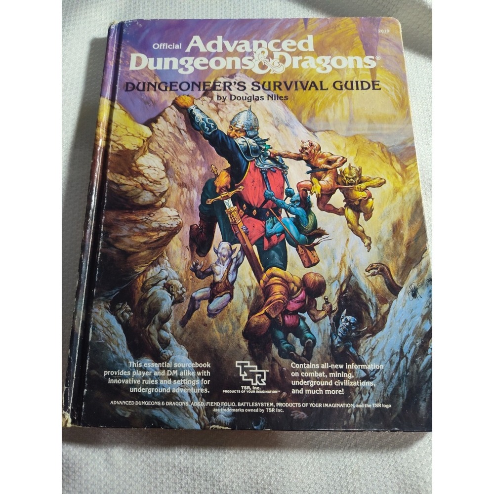 Dungeons and Dragons‎ Survival Guide Advanced 1986 TSR